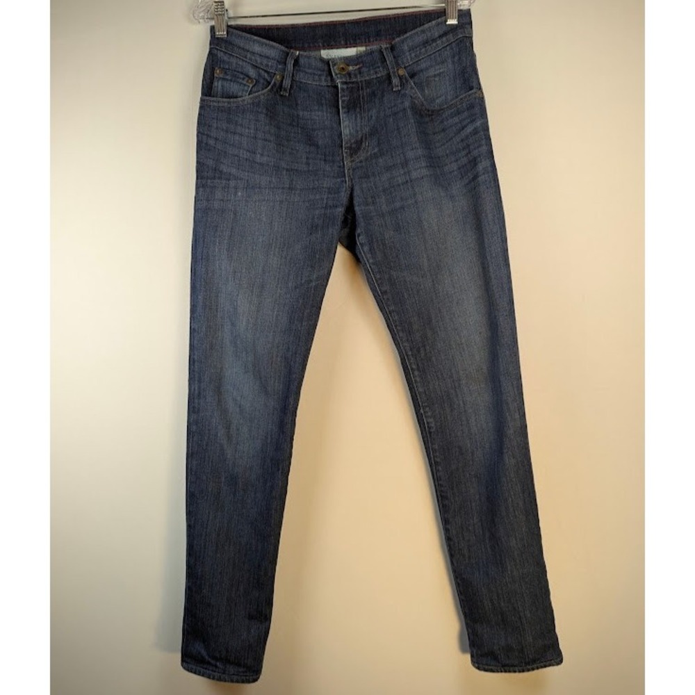 Raleigh Denim Martin Slim Tapered Jeans Mens 32x29 Dark Blue Handcrafted